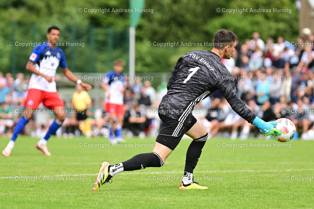 Fußball I Herren I Testspiel  I TSV Elstorf - Hamburger SV I 5.7.2025 | a-hannig - Realisiert mit Pictrs.com