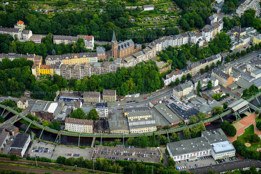 3291274 | Verlauf der Schwebebahn, Wuppertal