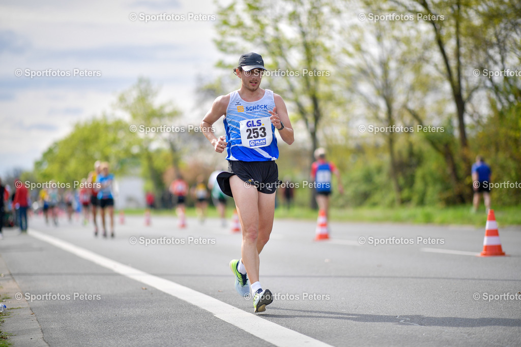 _KP18602_1 | 13.04.2025, xkaix, Leichtathletik Deutsche Meisterschaft 2025, Straßengehen v.l. Nathaniel Seiler (TV Buehlertal) - Realisiert mit Pictrs.com