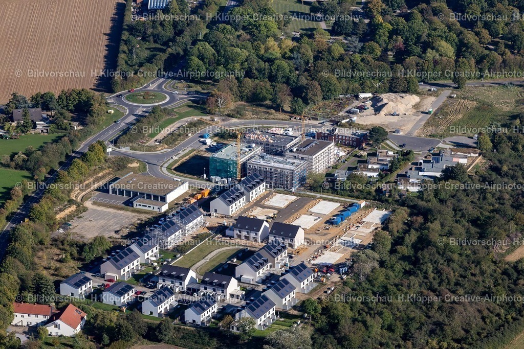 Lufbilder Jülich-5848 | Gebäude- Ensemble- Baustellen zum Neubau eines Stadtquartiers "Schneiderstraße " an der Von-Stephan-Straße in Jülich im Bundesland Nordrhein-Westfalen, Deutschland - Realisiert mit Pictrs.com