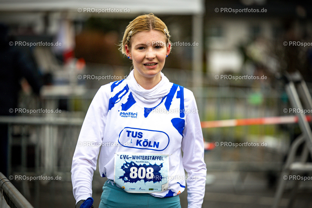 GVG-Winterstaffel; Pulheim, 26.01.2025 | Impressionen von der GVG-Winterstaffel am 26.01.2025 in Pulheim (Nordrhein-Westfalen). 