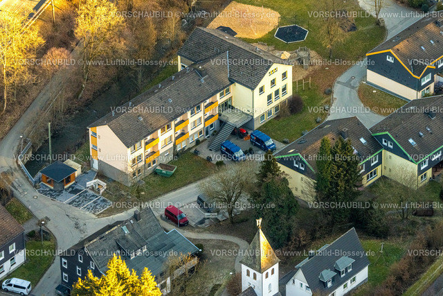 Schmallenberg230205212Dorlar | Luftbild, Kinderheim Martinswerk Dorlar, Schmallenberg, Sauerland, Nordrhein-Westfalen, Deutschland