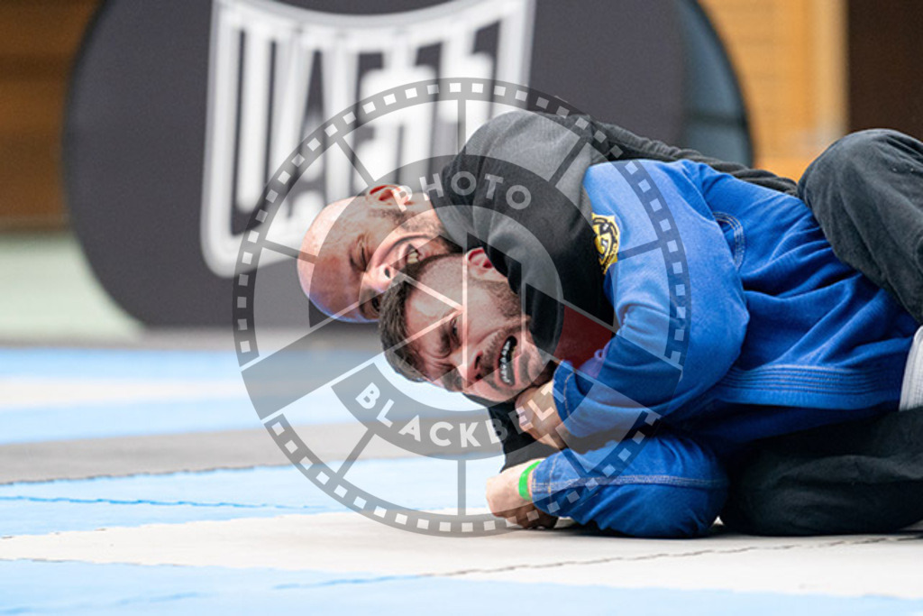 20230826PBB53630 | Fighters compete during the AJP INTLPRO BJJ and grappling competition in Hamburg, Germany, on August 26 2023.