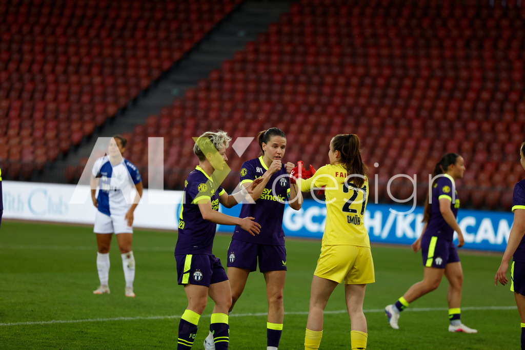 GC Zürich vs FC Zürich - AXA Women’s Super League Playoffs - Stadion Letzigrund | RIANA GMÜR of FC Zürich during the AXA Women’s Super League Playoffs quarter-final second leg between GC Zürich and FC Zürich at Stadion Letzigrund, Zurich, Switzerland. - Realisiert mit Pictrs.com