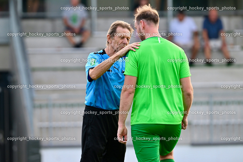 SC Landskron vs. Thal Assling  | Wilfried Krappinger Referee, SC Landskron vs. Thal Assling , SC Landskron vs. Thal Assling  am 09.08.2024 in Villach (Sportanlage Landskron), Austria, (Photo by Bernd Stefan)