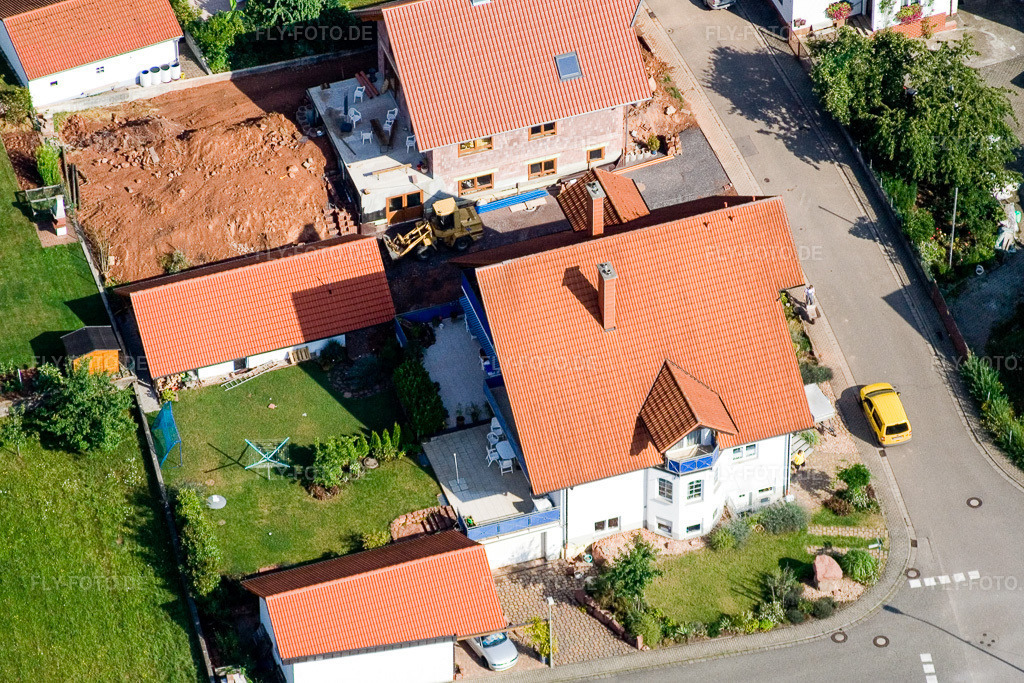 Luftbild: Am Hintertor in Eußerthal im Bundesland Rheinland-Pfalz in Deutschland. Foto: IMG_12126.jpg vom 31.07.2008 durch Werner Riehm/FLY-FOTO.de