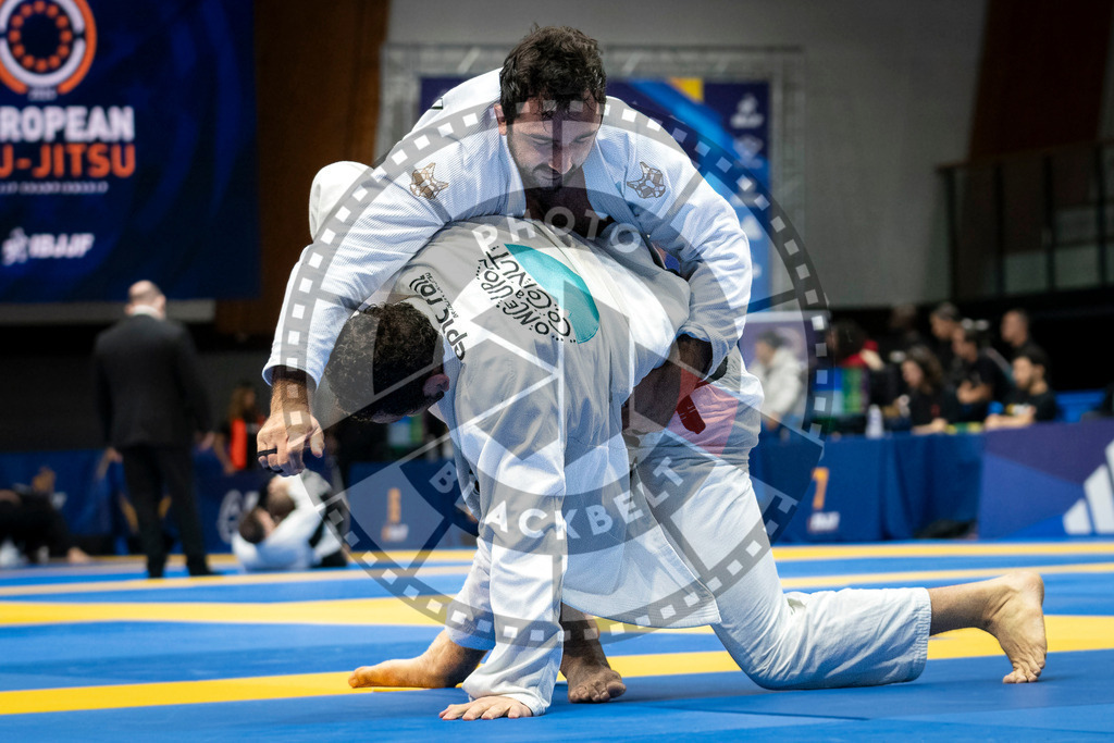 20240126PBB0404 | Fighters compete during the Brazilian Jiu-Jitsu European Championship of the IBJJF in Paris, France, on January 26, 2024.