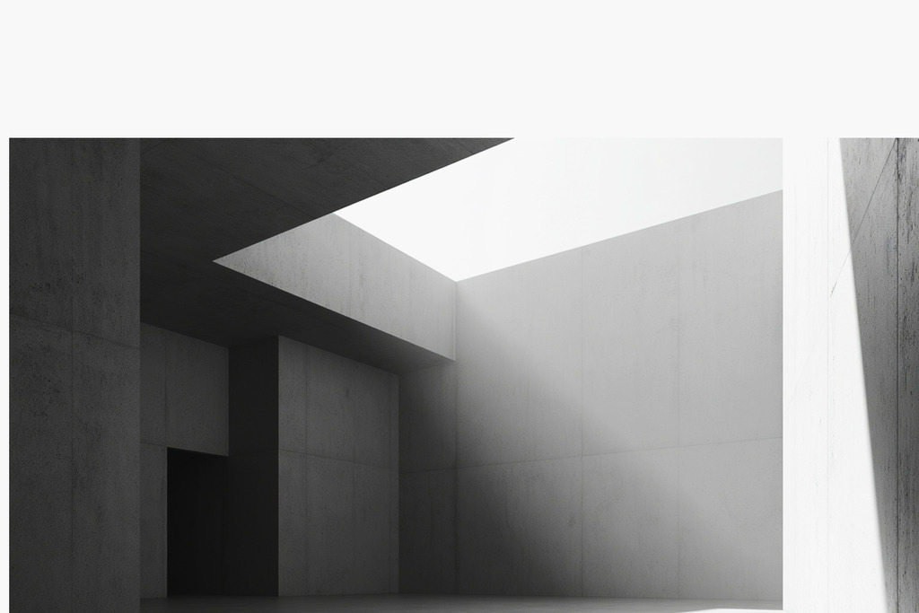 KI00136 | Mit moderner KI‑generiertes schwarz-weiß Artwork, sorgfältig manuell für den Druck optimiert.