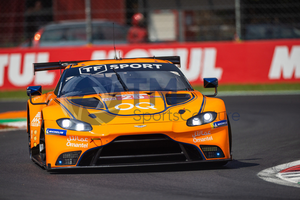 Trainproduction-20230708-0085 | MONZA,ITALY,08.Jul.23 - MOTORSPORTS - WEC, FIA World Endurance Championships, 6h of Monza, Autodromo Monza. Image shows Ahmad Al Harthy (OMA), Michael Dinan (USA) and Charlie Eastwood (IRL/ ORT by TF). Photo: Trainproduction / Matthias Trinkl
