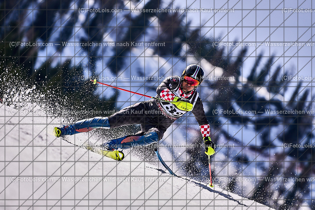 ALP2981_FIS MASTERS WC-Finale_SL_A-Herrn_Bozic Bojan | (C)FotoLois.com, Alois Spandl. FIS MASTERS WorldCup-Finale 2024, Reiteralm (Steiermark, AUT), SLALOM auf der Muldenliftpiste, Sa 6. April 2024.