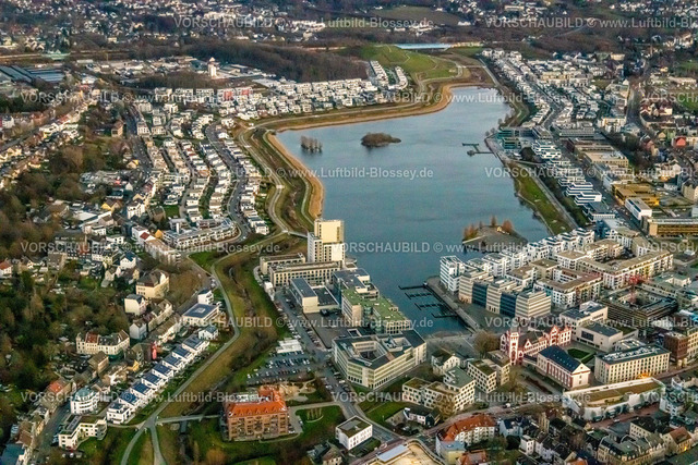 Dortmund230102628 | Luftbild, Phoenix-See, Hörde, Dortmund, Ruhrgebiet, Nordrhein-Westfalen, Deutschland