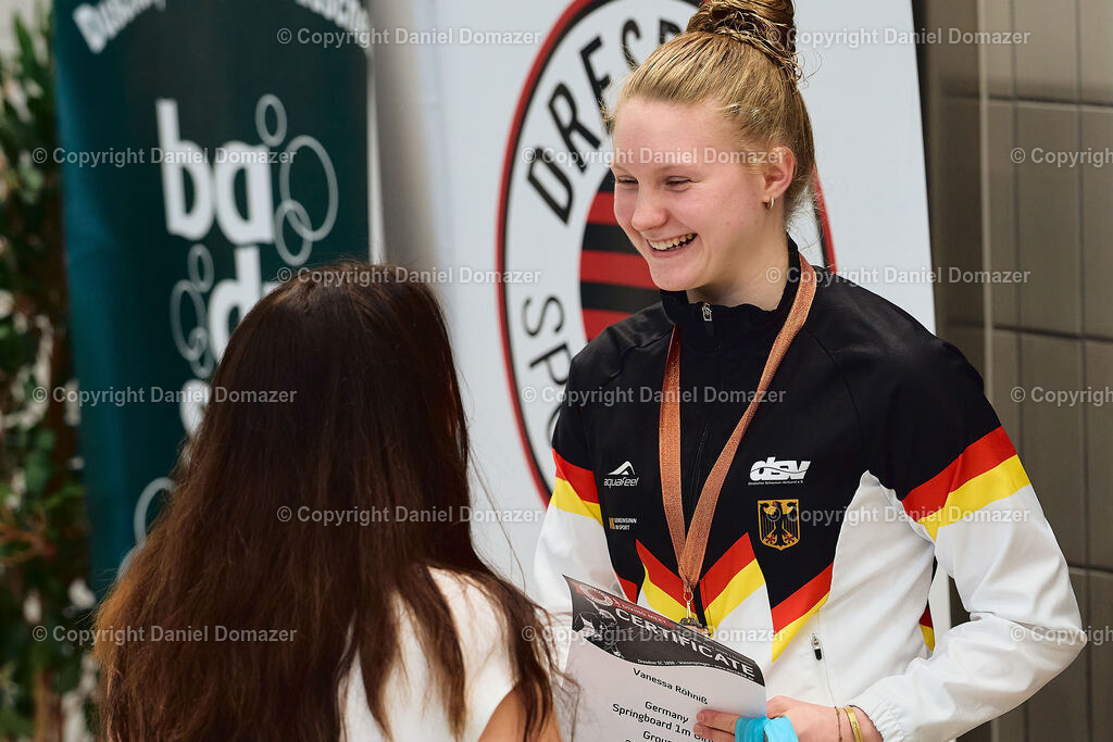 International Youth Diving Meet 2026 | Day 4 of 5 | International Youth Diving Meet 2026| Day 4 of 5 | 25.04.2026 | Youth diving competition featuring 1m and 3m springboard and platform at the Schwimmsportkomplex Freiberger Platz in Dresden.@ Domazer Photography - Realisiert mit Pictrs.com