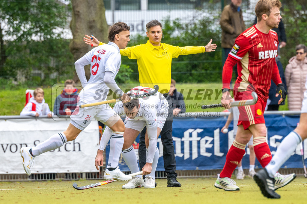 SFE_20230429_0009 | 1. Bundesliga Hockey Herren Rot-Weiss Köln - Crefelder HTC am 29.04.2023 in Köln (KTHC Stadion Rot-Weiss Köln Tennis and Hockey Club), Photo: Stephan Fehrmann 2023 (Sports-Gallery),Schiedsrichter