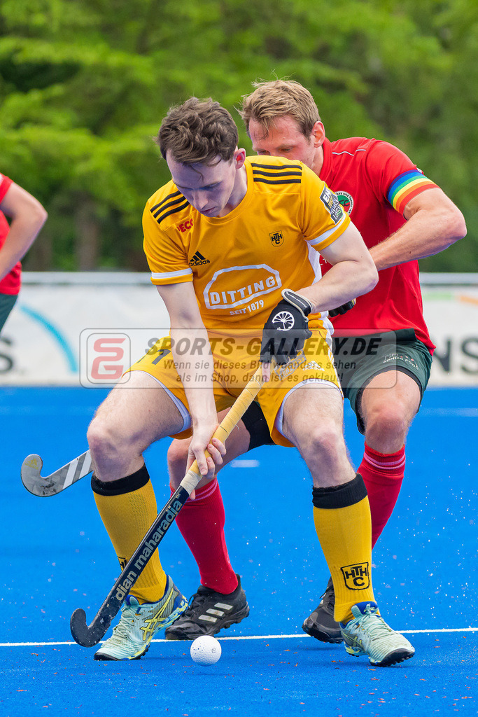 HK_20230507_108031 | 1. Bundesliaga Herren Creefelder HTC - Harvestehuder THC  am 7.5.2023 Crefelder HTC ( CHTC ), Krefeld  , Schlüter Maximilian (Harvestehuder THC #11 ) , Niklas Wellen ( Crefelder HTC 10 )