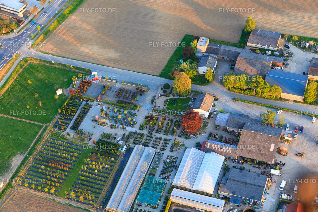 Lindenhof Blumen http://www.lindenhofblumen.de/ | Luftbild: Lindenhof Blumen http://www.lindenhofblumen.de/ im Ortsteil Auerbach in Bensheim im Bundesland Hessen in Deutschland. Foto: IMG_077853.jpg vom 23.04.2015 durch Werner Riehm/FLY-FOTO.de - Realisiert mit Pictrs.com