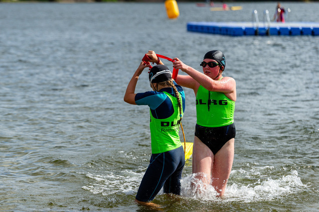 DLRG, Rettungssport, Beach- & Oceanevents, Landesmeisterschaften Freiwasser Rettungssport NRW 2025 13.09.2025 | Kalkar-Wissel, Deutschland - September, 13: Landesmeisterschaften Freiwasser Rettungssport NRW 2025 (Foto: Benedikt Lang (DLRG)) - Realisiert mit Pictrs.com