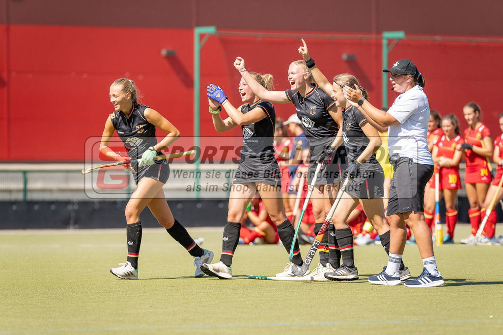 HK_20230823_103933 | 4 Nations Tournament Spiel um Platz 1 ( WU21 ) Germany - Spanien am 23.8.2023 DHC Düsseldorf, Düsseldorf ,