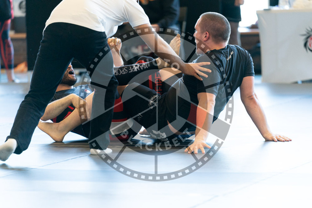 20250329PBB5081 | Fighters compete during the International Luta Livre (ILLCS) Germany IX Spring 2025 Competition spring on March 29, 2025 in Hannover, Germany.© Chiara Dazi