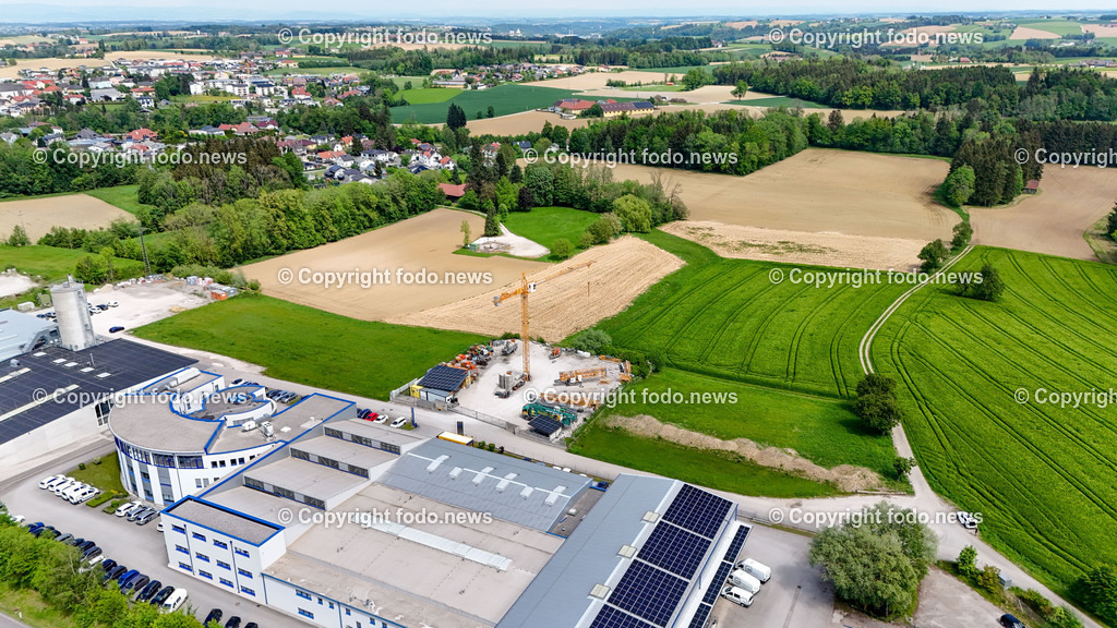 Ried im Traunkreis_ Gewerbegrundstueck_ 06.05.2024-6 | 06.05.2024, Ried im Traunkreis, AUT, Bauland, Gewerbegebiet, im Bild Grundstueck, Drohne