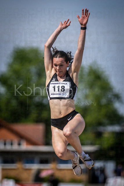 B&amp;S Kurpfalz Gala; Weinheim, 23.05.2026 | WEINHEIM, GERMANY - MAY 24: Ilse Steigenga (NED/Hannover 96)  during the B&amp;S Kurpfalz Gala am 23.05.2026 at the  Sepp-Herberger-Stadium in Weinheim (Baden-Wuerttemberg / Germany).