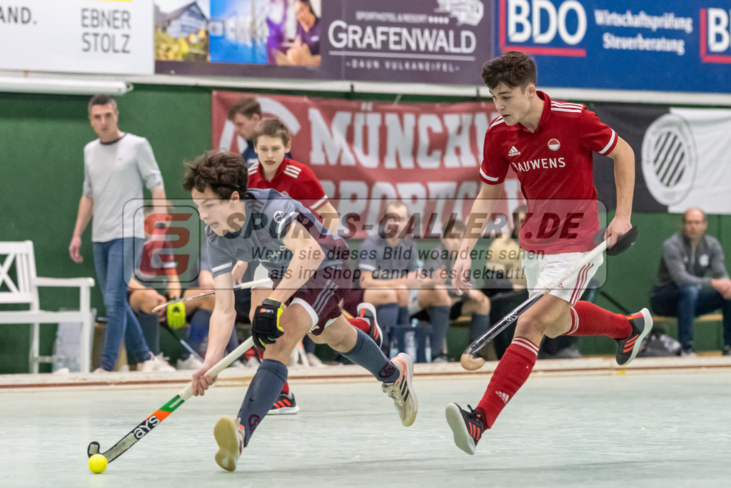 SFE_20230304_0034 | Deutsche Meisterschaft Männliche U16 Halle 2023 am 04.03.2023 in Köln (KTHC Stadion Rot-Weiss Köln Tennis and Hockey Club), Photo: Stephan Fehrmann 2022 (Sports-Gallery)
