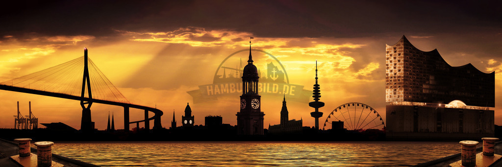 Hamburg collage 3.0 gelb-orange 120x40 | Exklusive Hamburg collagen, tolle Segelbilder und viele weitere tolle Motive auf Leinwand, Poster, Alu-Dibond, u.v.m. findet Ihr bei uns auf hamburgbild.de. Findet Euer Wandbild für Euer Zuhause, Büro oder die  Praxis…. - Realisiert mit Pictrs.com