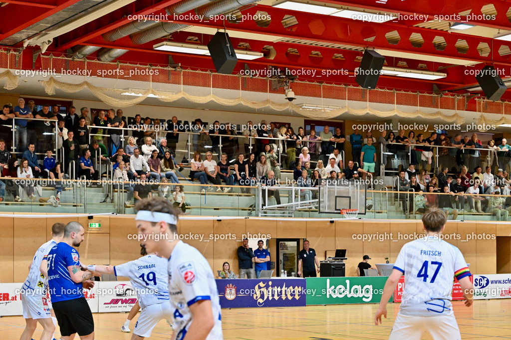 SC Ferlach vs. ALPLA HC Hard | Besucher Ballspielhalle Ferlach, SC Ferlach vs. ALPLA HC Hard, SC Ferlach vs. ALPLA HC Hard am 05.04.2025 in Ferlach (Ballspielhalle Ferlach), Austria, (Photo by Bernd Stefan)