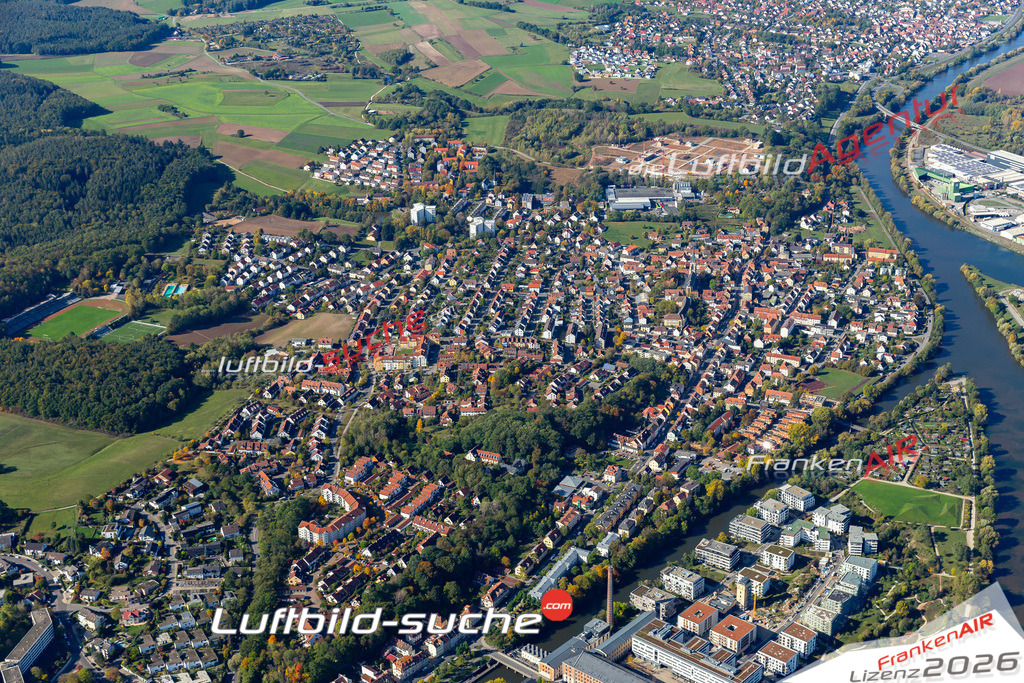 Das Luftbild der Stadt Gaustadt wurde 2019 vom Flugzeug heraus erstellt (keine Drohne) Aufnahmehöhe ca.400 Meter- hohe Auflösung- beste Druck-Qualität garantiert!