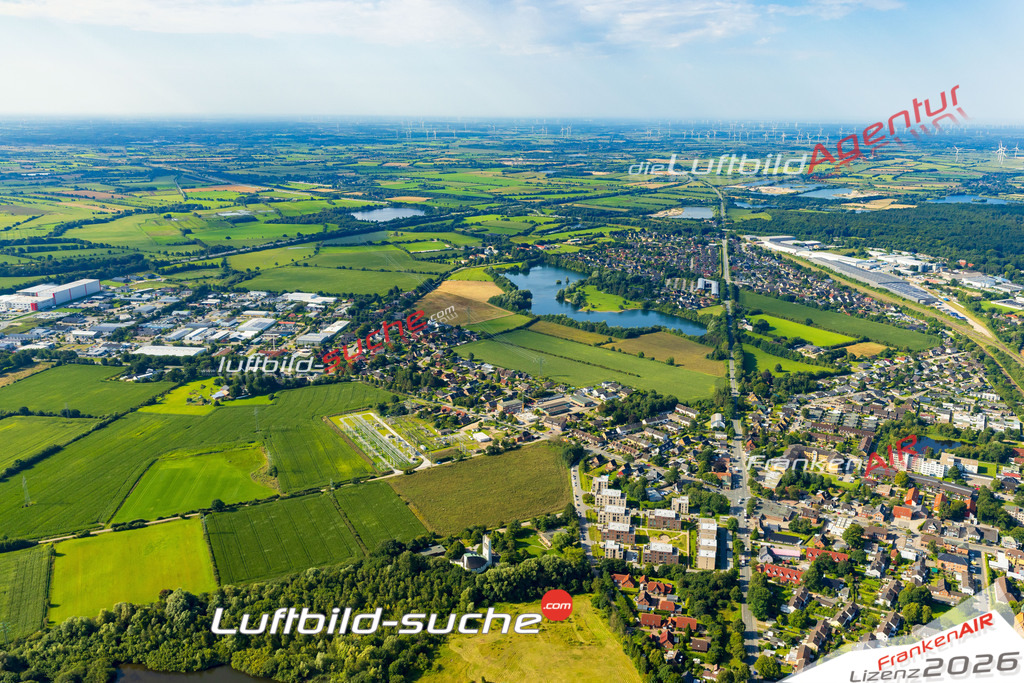 Schöne Luftaufnahme als Geschenk in Weding Handewitt - Die Luftbildaufnahme wurde 2025 vom UL-Flugzeug heraus erstellt ( keine Drohne ) - Hochauflösende Luftaufnahme -Nicht vergleichbar mit Google Maps oder Satelittenbilder- Die Geschenkidee !Mit Lizenz und Bildrechte bestellbar