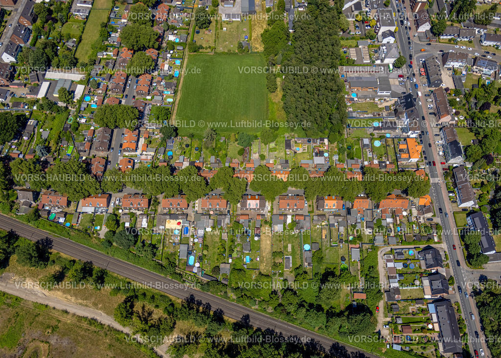 Oberhausen230705954 | Luftbild, Wohngebiet Dunkelschlag, Alsfeld, Oberhausen, Ruhrgebiet, Nordrhein-Westfalen, Deutschland