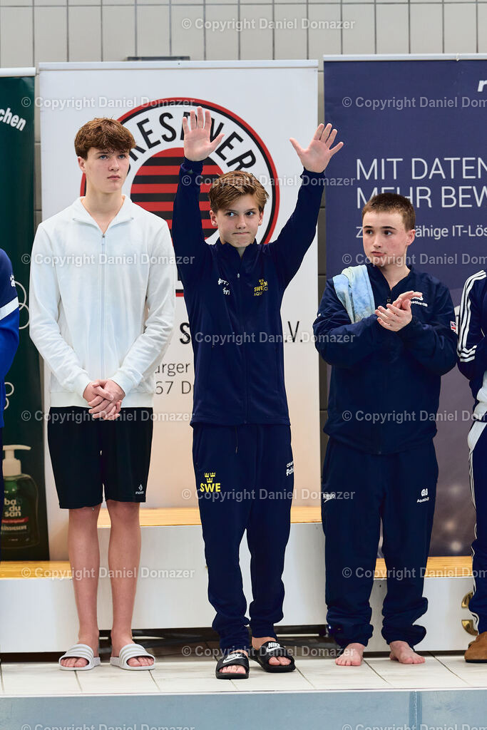 International Youth Diving Meet 2026 | Day 3 of 5 | International Youth Diving Meet 2026| Day 3 of 5 | 24.04.2026 | Youth diving competition featuring 1m and 3m springboard and platform at the Schwimmsportkomplex Freiberger Platz in Dresden.@ Domazer Photography - Realisiert mit Pictrs.com
