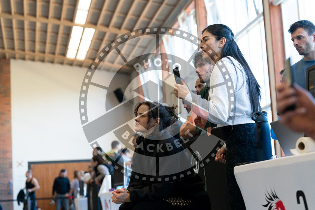 20250329PBB3385 | Fighters compete during the International Luta Livre (ILLCS) Germany IX Spring 2025 Competition spring on March 29, 2025 in Hannover, Germany.© Chiara Dazi