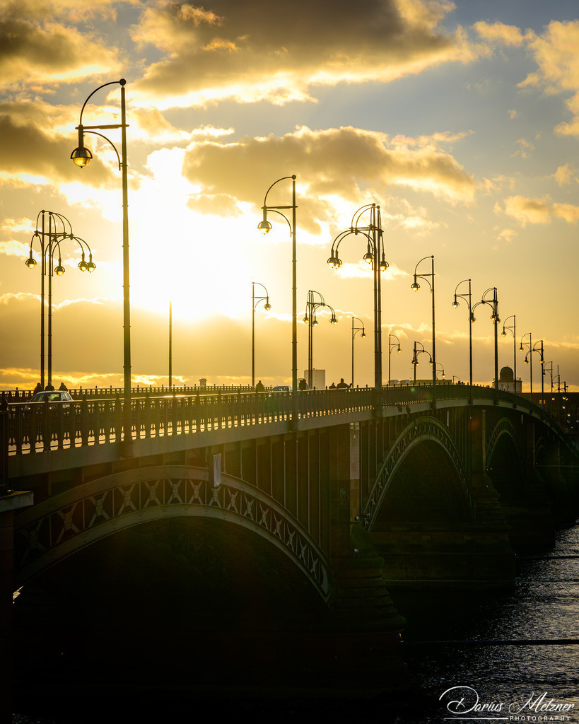 Die Theodor-Heuss-Brücke | Die Theodor-Heuss-Brücke in Mainz