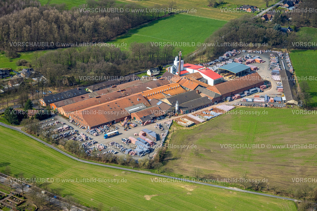 Schermbeck240310117 | Luftbild, Dachziegelwerke Nelskamp GmbH, Schermbeck, Nordrhein-Westfalen, Deutschland