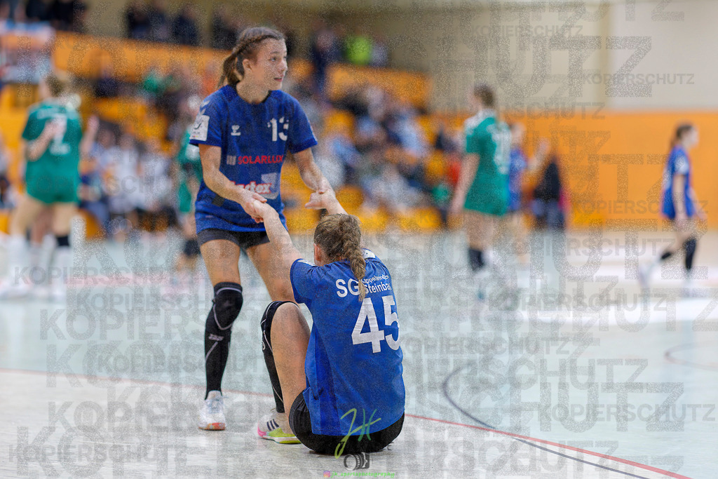 Jugenbundesliga wJB; HSG Kleenheim/Langgöns - SG Kappelwindeck/Steinbach | Jugenbundesliga wJB; HSG Kleenheim/Langgöns - SG Kappelwindeck/Steinbach am 23.11.2025 in Oberkleen (Weidig-Halle)Photo © 2025 - Jörg Heinrich - Realisiert mit Pictrs.com
