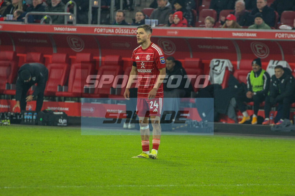 Fortuna Düsseldorf  Saison 25/26 - © Sportfoto-Sale (MK) | Florent Muslija  - Fortuna Düsseldorf - SC Preußen Münster 25/26 - © Sportfoto-Sale (MK) - Realisiert mit Pictrs.com