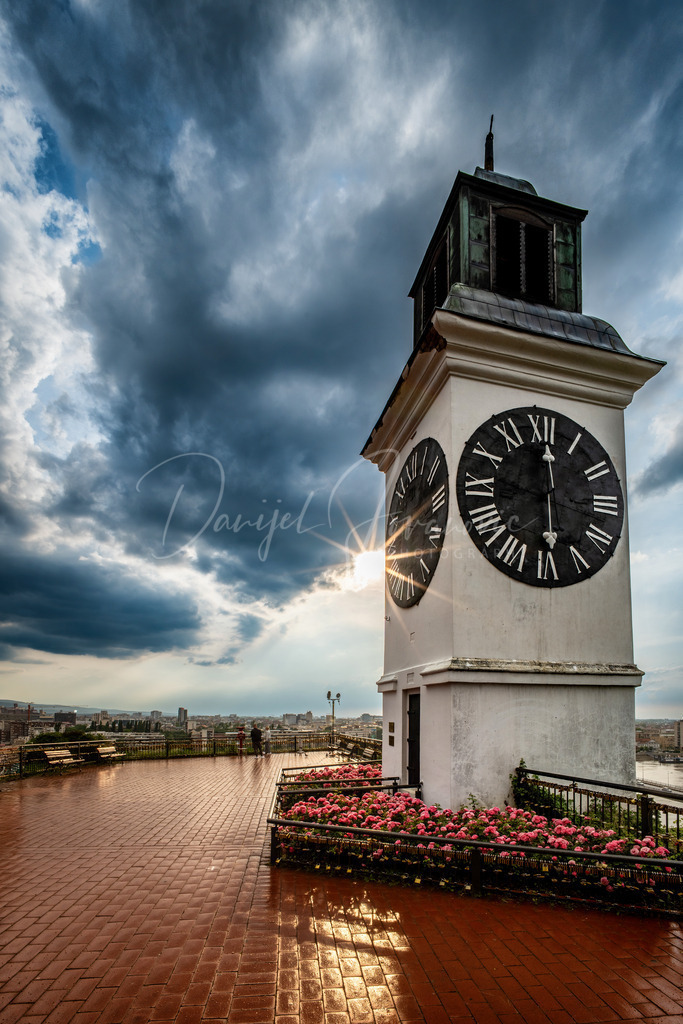 Novi Sad | Der Uhrturm auf der Festung Petrovaradin in Novi Sad