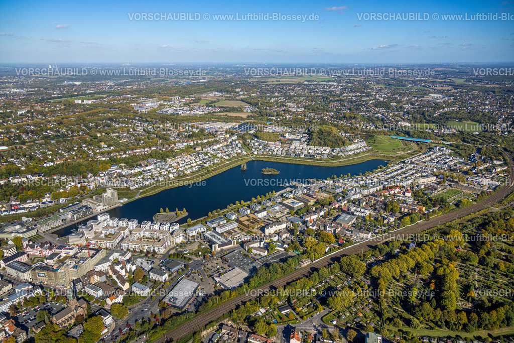 Dortmund221000343 | Luftbild, Phoenix-See, Wohnquartier, Freizeitgestaltung, Hörde, Dortmund, Ruhrgebiet, Nordrhein-Westfalen, Deutschland