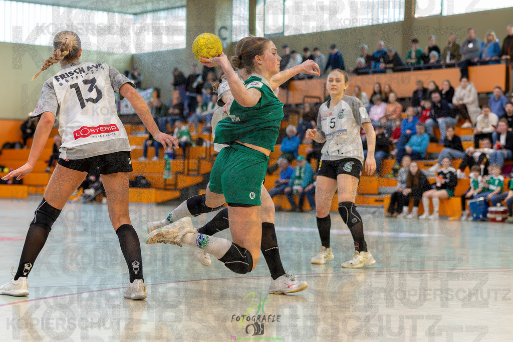 Jugendbundesliga wJA, Pokalrunde, HSG Kleenheim/Langgöns - Frisch Auf Göppingen | Jugendbundesliga wJA, Pokalrunde, HSG Kleenheim/Langgöns - Frisch Auf Göppingen am 28.02.2026 in Oberkleen (Weidig-Halle)Photo © 2026 - Jörg Heinrich - Realisiert mit Pictrs.com