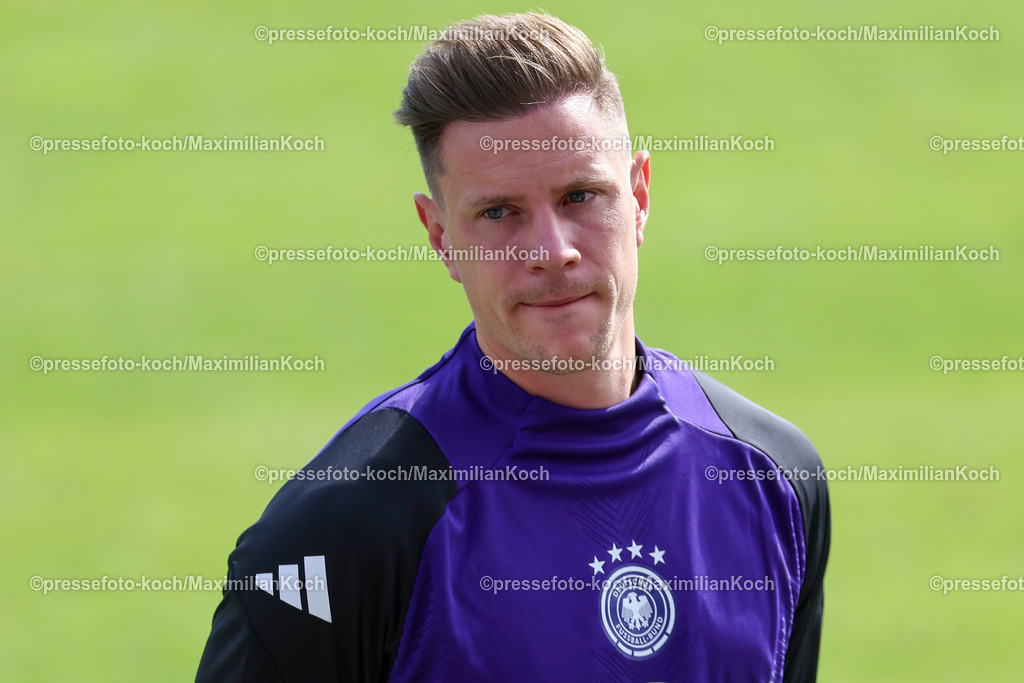 DFB08092402113 | 08.09.2024, Düsseldorf, Fußball, öffentliches Training der DFB Nationalmannschaft Deutschland,  Paul-Janes-Stadion: Torwart Marc-Andre ter Stegen (GER #1)DFB regulations prohibit any use of photographs as image sequences and or quasi-video.