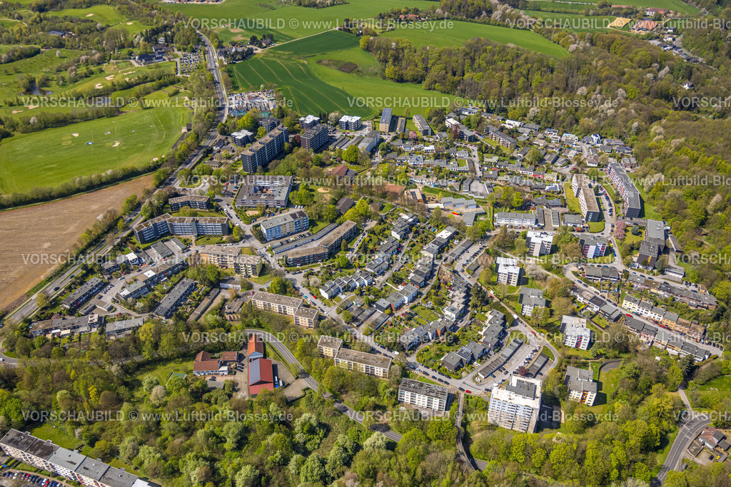 Heiligenhaus230407647 | Luftbild, Wohngebiet Unterilp, FlussSiedlung, Heiligenhaus, Ruhrgebiet, Nordrhein-Westfalen, Deutschland