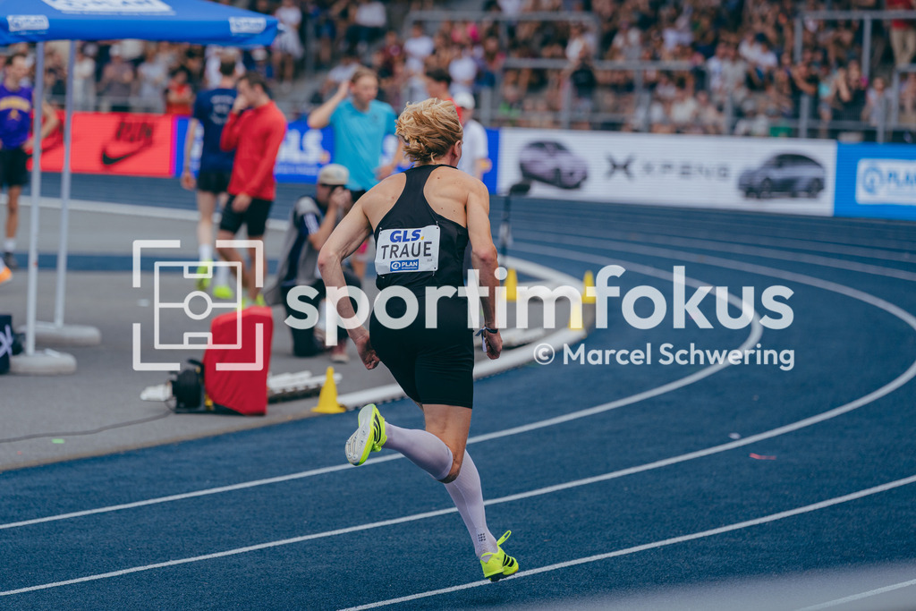 Deutsche Meisterschaften der Frauen und Männer 2026 | Thilo Traue, LG Stadtwerke München, 400-Meter-Lauf, Halbfinale, Deutsche Meisterschaften der Frauen und Männer 2026, Lohrheidestadion Bochum-Wattenscheid, 25.07.2026. Foto: Marcel Schwering / sportimfokus - Realisiert mit Pictrs.com