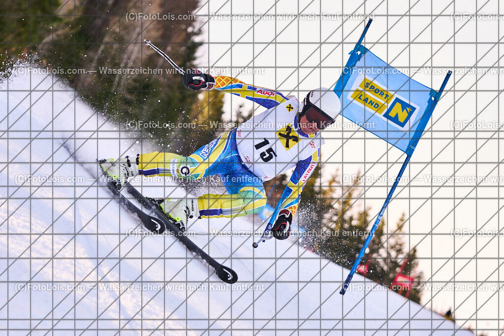 ALP0236_MastersCup-RTL-I_LKHF_Leitner Josef | NÖ Raiffeisen MastersCup, Jugend - Damen - Herren, Riesentorlauf-Rennen 1 auf der Fuchswaldpiste, durchführender Verein: Schiklub Lackenhof, So 9. Februar 2025.