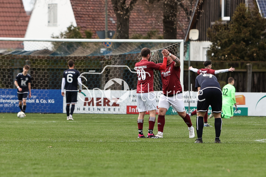 BC Aichach - FC Affing | Jubel nach 0-2