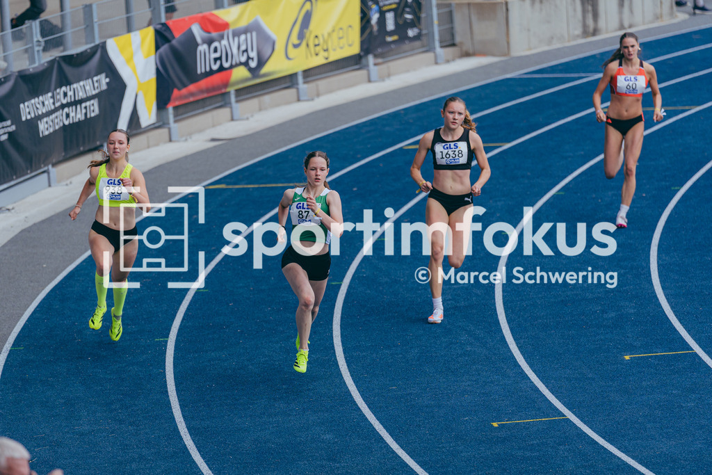 DM U23 U18 Bochum 2026 | Maite Saslona (LG Uckermark-Barnim) bei den Deutschen Meisterschaften der U18 &amp; U23 2026 im Lohrheidestadion in Bochum-Wattenscheid. - Realisiert mit Pictrs.com