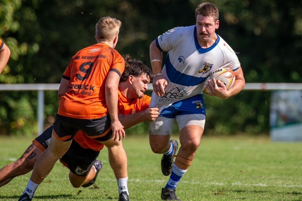 07.09.2024, Rugby 1. Bundesliga Süd/West, Saison 2024/25, 1. Spieltag: RG Heidelberg gegen TSV Handschuhsheim | 07.09.2024, Rugby 1. Bundesliga Süd/West, Saison 2024/25, 1. Spieltag: RG Heidelberg gegen TSV Handschuhsheim - Realisiert mit Pictrs.com