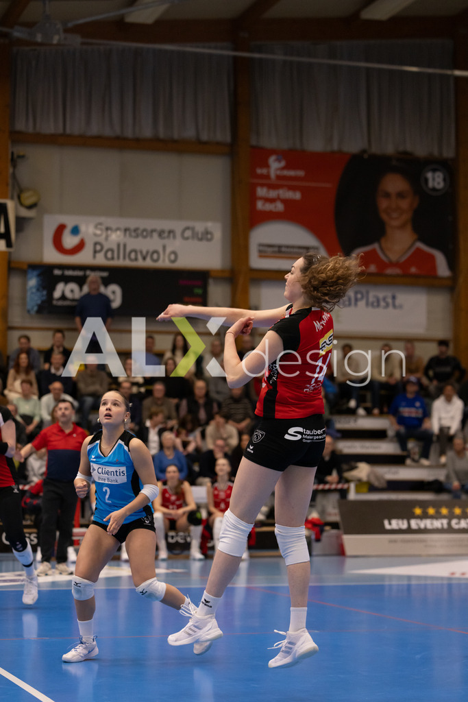 Volleyball I Frauen I Saison 2025-2026 I Volleyball NLA | Women I 1/4 Finals I VC Kanti Schaffhausen - BIWI Volleyball Franches-Montagnes I 21.02.2026 | 14 Josipa Marković (HR) (VC Kanti Schaffhausen) – Aussen - Realisiert mit Pictrs.com