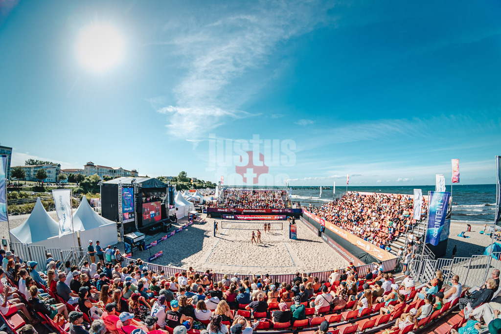 Beachvolleyball | Frauen | Allianz German Beach Tour 2024 | Tourstop Kühlungsborn | 11.08.2024 | Die Arena am Strand von Kühlungsborn