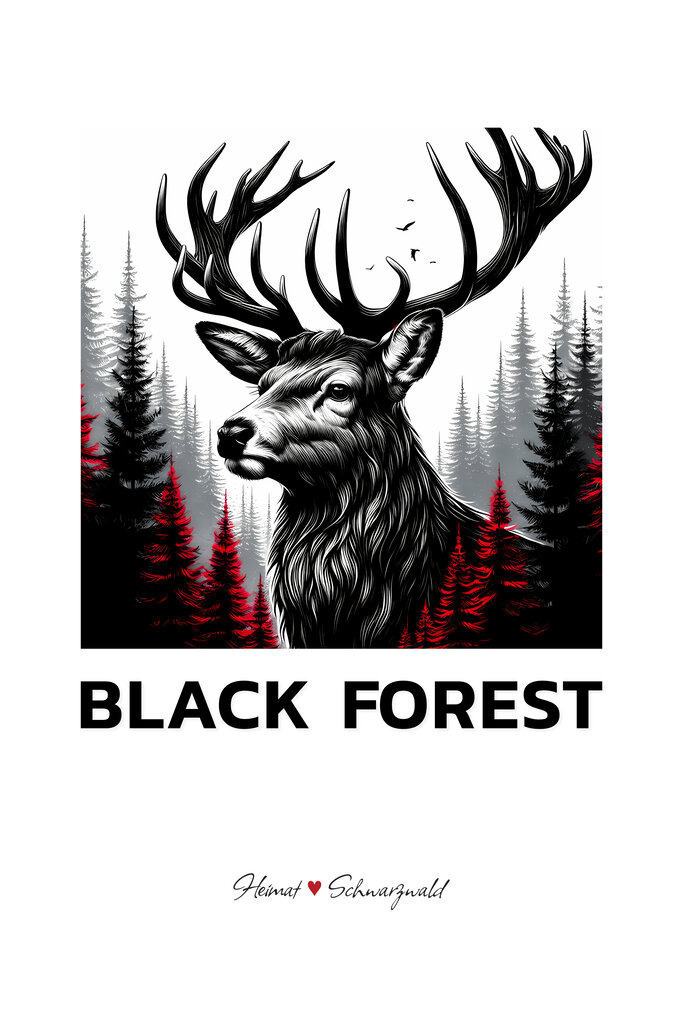 RED-BLACK-FOREST_Motiv-02 | Bilder-Onlineshop für Heimatbilder vom Schwarzwald und Oberrhein. Galeriebilder auf Acrylglas, Alu-Dibond, Leinwand und Poster online bestellen. Der Schwarzwald als Wandbild für Ihr Zuhause! | Art, Kunst, Wandbilder, Black Forest, Deko - Realisiert mit Pictrs.com