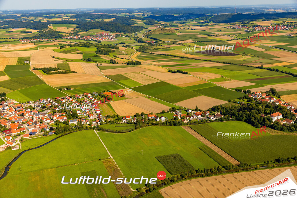 Luftaufnahme  Appetshofen  Möttingen Das Luftbild wurde 2025 vom UL-Flugzeug heraus erstellt ( keine Drohne ) - Hochauflösende Luftaufnahme -Nicht vergleichbar mit Google Maps oder Satelittenbilder- Die Geschenkidee !Mit Lizenz und Bildrechte bestellbar